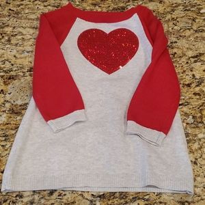 Heart Sweater Dress